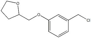 2-[3-(chloromethyl)phenoxymethyl]oxolane Struktur