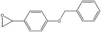 2-[4-(benzyloxy)phenyl]oxirane Struktur