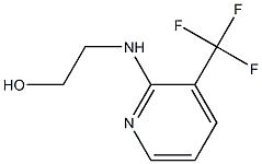 2-{[3-(trifluoromethyl)pyridin-2-yl]amino}ethan-1-ol Struktur