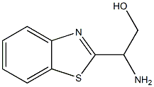 2-amino-2-(1,3-benzothiazol-2-yl)ethanol Struktur