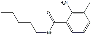 2-amino-3-methyl-N-pentylbenzamide Struktur