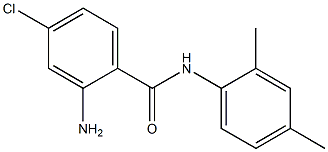 2-amino-4-chloro-N-(2,4-dimethylphenyl)benzamide Struktur