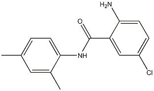 2-amino-5-chloro-N-(2,4-dimethylphenyl)benzamide Struktur