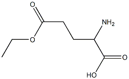 2-amino-5-ethoxy-5-oxopentanoic acid Struktur