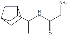 2-amino-N-(1-bicyclo[2.2.1]hept-2-ylethyl)acetamide Struktur