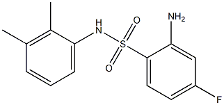 2-amino-N-(2,3-dimethylphenyl)-4-fluorobenzene-1-sulfonamide Struktur