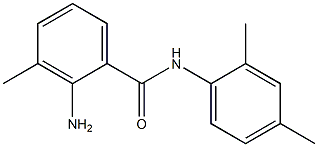 2-amino-N-(2,4-dimethylphenyl)-3-methylbenzamide Struktur