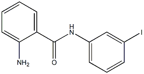 2-amino-N-(3-iodophenyl)benzamide Struktur