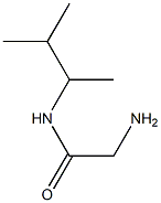 2-amino-N-(3-methylbutan-2-yl)acetamide Struktur