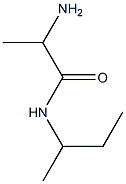 2-amino-N-(sec-butyl)propanamide Struktur