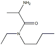 2-amino-N-butyl-N-ethylpropanamide Struktur