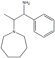 2-azepan-1-yl-1-phenylpropan-1-amine Struktur