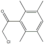 2-chloro-1-(2,3,5,6-tetramethylphenyl)ethan-1-one Struktur