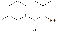 2-methyl-1-[(3-methylpiperidin-1-yl)carbonyl]propylamine Struktur