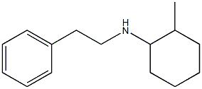 2-methyl-N-(2-phenylethyl)cyclohexan-1-amine Struktur