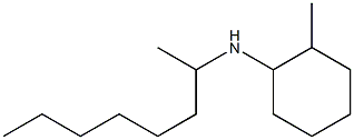 2-methyl-N-(octan-2-yl)cyclohexan-1-amine Structure