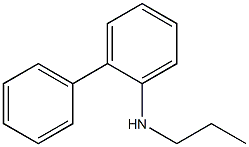 2-phenyl-N-propylaniline Struktur