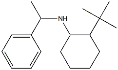 2-tert-butyl-N-(1-phenylethyl)cyclohexan-1-amine Struktur