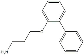 3-(1,1'-biphenyl-2-yloxy)propan-1-amine Struktur