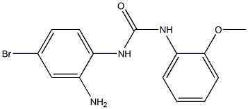 3-(2-amino-4-bromophenyl)-1-(2-methoxyphenyl)urea Struktur