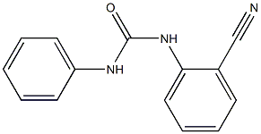 3-(2-cyanophenyl)-1-phenylurea Struktur