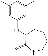 3-[(3,5-dimethylphenyl)amino]azepan-2-one Struktur