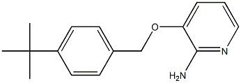 3-[(4-tert-butylphenyl)methoxy]pyridin-2-amine Struktur