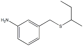 3-[(butan-2-ylsulfanyl)methyl]aniline Struktur