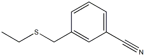 3-[(ethylsulfanyl)methyl]benzonitrile Struktur