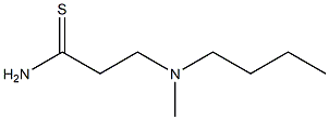 3-[butyl(methyl)amino]propanethioamide Struktur