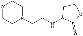 3-{[2-(morpholin-4-yl)ethyl]amino}oxolan-2-one Struktur