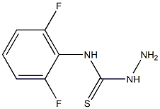 3-amino-1-(2,6-difluorophenyl)thiourea Struktur