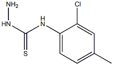 3-amino-1-(2-chloro-4-methylphenyl)thiourea Struktur