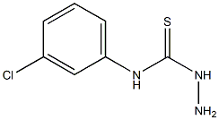 3-amino-1-(3-chlorophenyl)thiourea Struktur