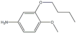 3-butoxy-4-methoxyaniline Struktur