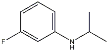 3-fluoro-N-(propan-2-yl)aniline Struktur