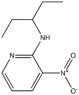 3-nitro-N-(pentan-3-yl)pyridin-2-amine Struktur