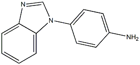 4-(1H-1,3-benzodiazol-1-yl)aniline Struktur