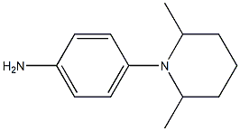 4-(2,6-dimethylpiperidin-1-yl)aniline Struktur