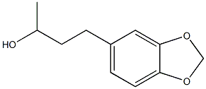 4-(2H-1,3-benzodioxol-5-yl)butan-2-ol Struktur