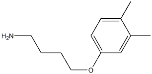 4-(4-aminobutoxy)-1,2-dimethylbenzene Struktur