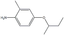 4-(butan-2-yloxy)-2-methylaniline Struktur