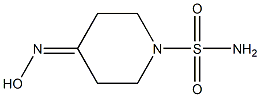 4-(hydroxyimino)piperidine-1-sulfonamide Struktur