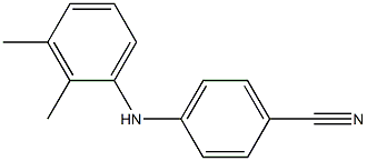 4-[(2,3-dimethylphenyl)amino]benzonitrile Struktur