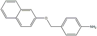 4-[(2-naphthyloxy)methyl]aniline Struktur