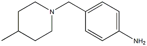 4-[(4-methylpiperidin-1-yl)methyl]aniline Struktur