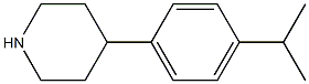 4-[4-(propan-2-yl)phenyl]piperidine Struktur