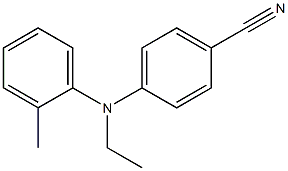 4-[ethyl(2-methylphenyl)amino]benzonitrile Struktur