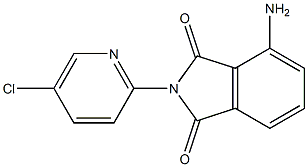 4-amino-2-(5-chloropyridin-2-yl)-2,3-dihydro-1H-isoindole-1,3-dione Struktur