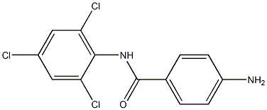 4-amino-N-(2,4,6-trichlorophenyl)benzamide Struktur